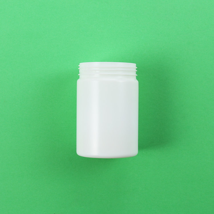 recycled white PLA Plastic Face Cream Storage Jars with screw cap