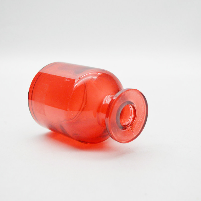 red diffuser reed stick round reed diffusers glass bottles 100ml essential oil bottle