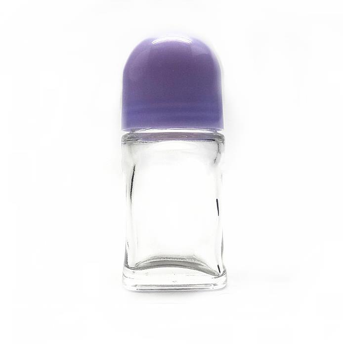 refillable deodorant glass roll on bottle 50 ml wholesale