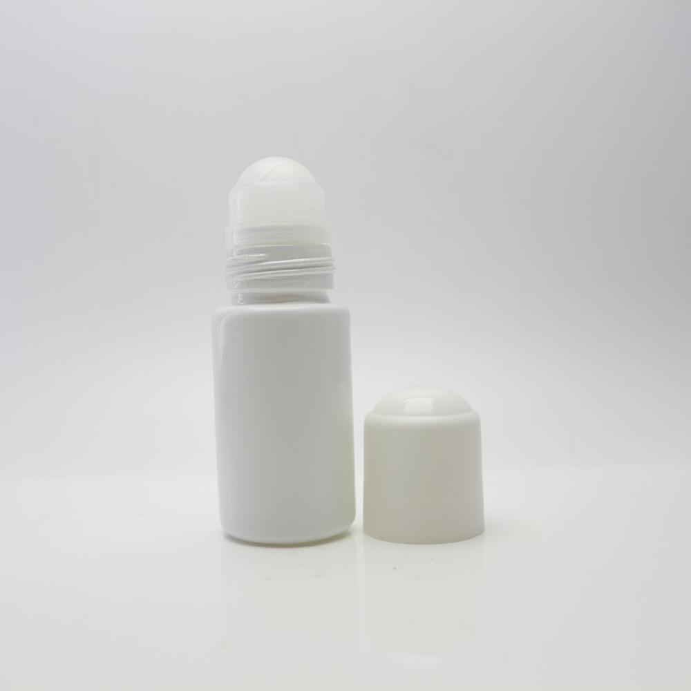 refillable glass roll on deodorant bottles 50ml RO-103S