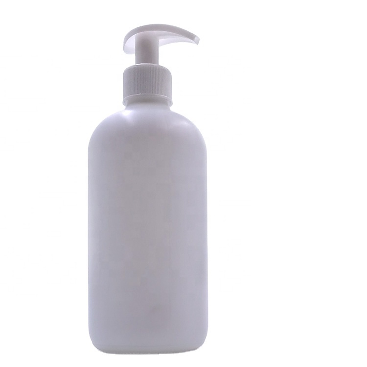refillable matte white liquid soap package 500ml 16oz 250ml 8oz 350ml 12oz empty boston round glass bottle with pump bath wash