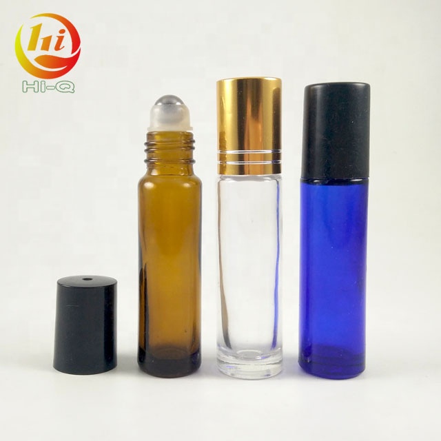 refillable roll on bottle 10 ml 10ml glass perfume bottle with roller ball