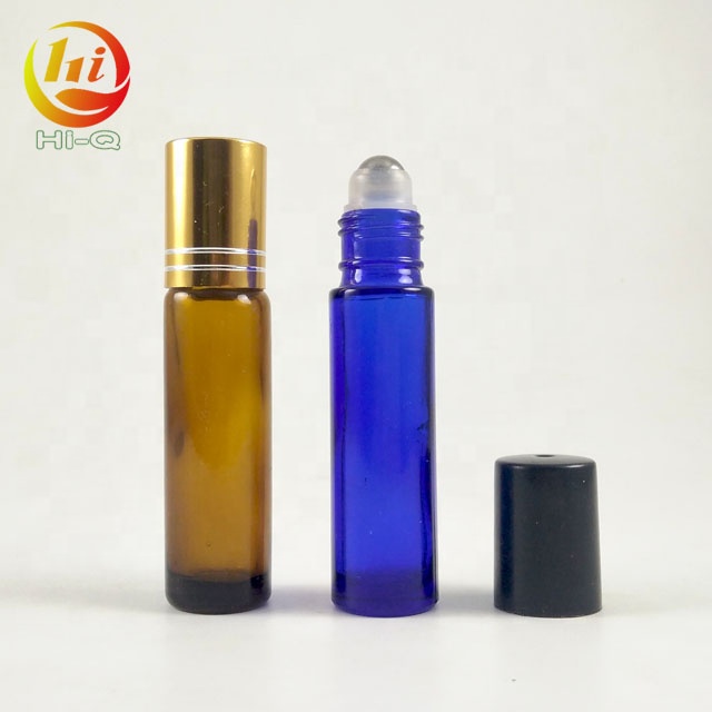 refillable roll on bottle 10 ml 10ml glass perfume bottle with roller ball