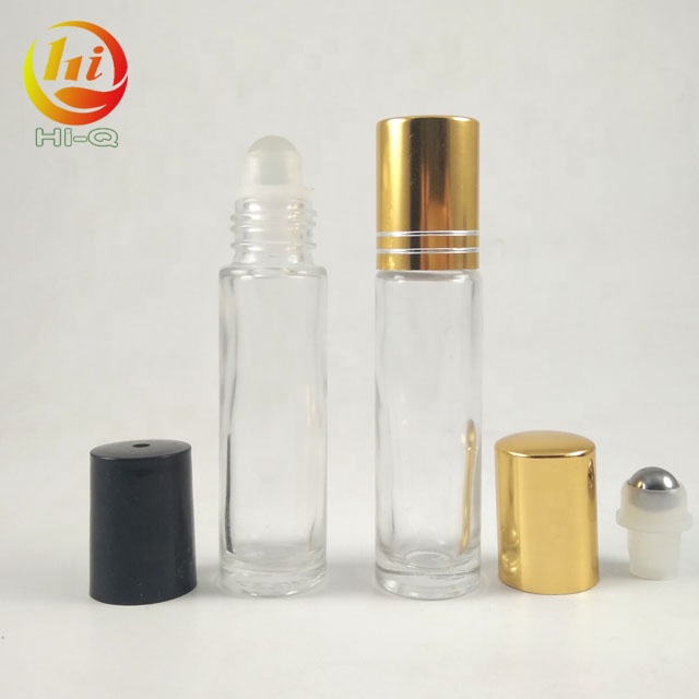 refillable roll on bottle 10 ml 10ml glass perfume bottle with roller ball
