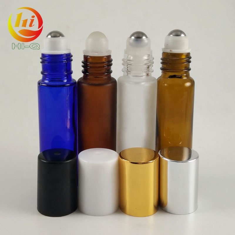 refillable roll on bottle 10 ml 10ml glass perfume bottle with roller ball