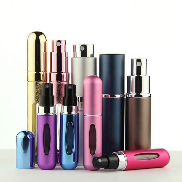 refillable small travel empty perfume bottles 5 ml 8 ml 10 ml 12 ml