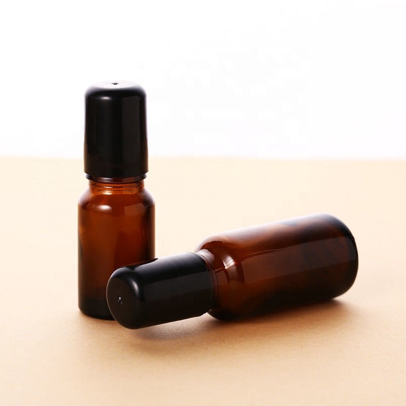 roll on bottle 10ml Anti-dropping steel ball glass bead bottle Made in China