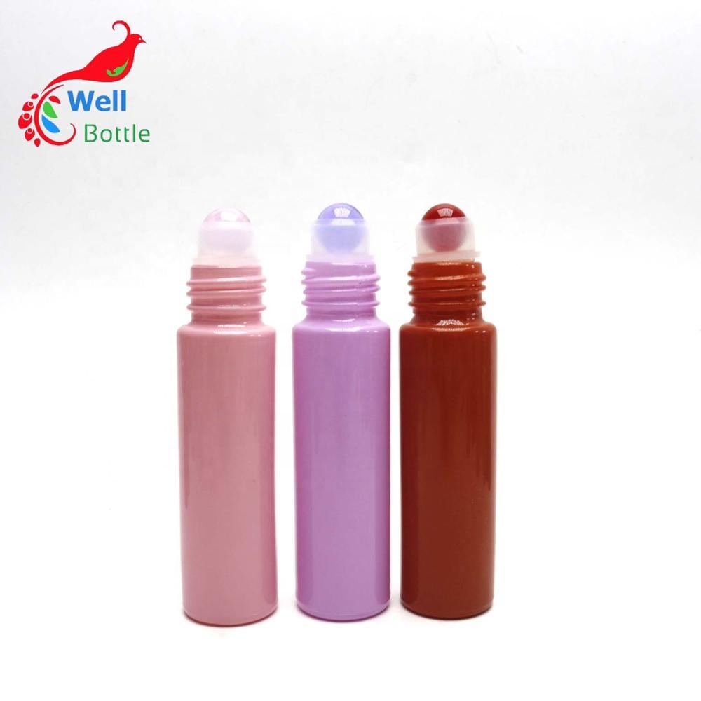 roll on lip gloss tube roller bottle for perfume essential oil serum eye cream Roller-128B