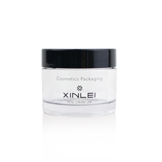 round 100g plastic body butter jar also for hair gel