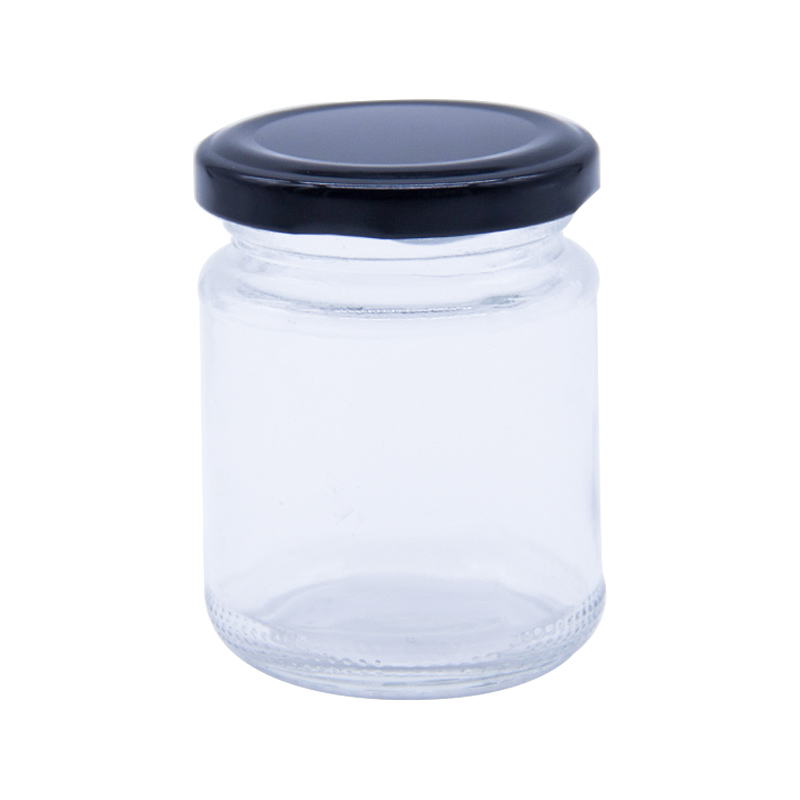 round canning glass jar for sugar oil kitchen food cookie well sealed honey jar in stock