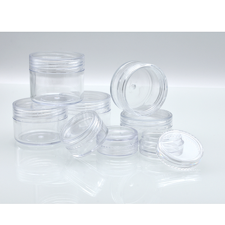 round clear plastic containers 2g 2.5g 3g 5g 10g plastic jars 2ml 5ml 2.5ml 30ml 10ml 20ml 25ml 3ml 15ml plastic containers jar