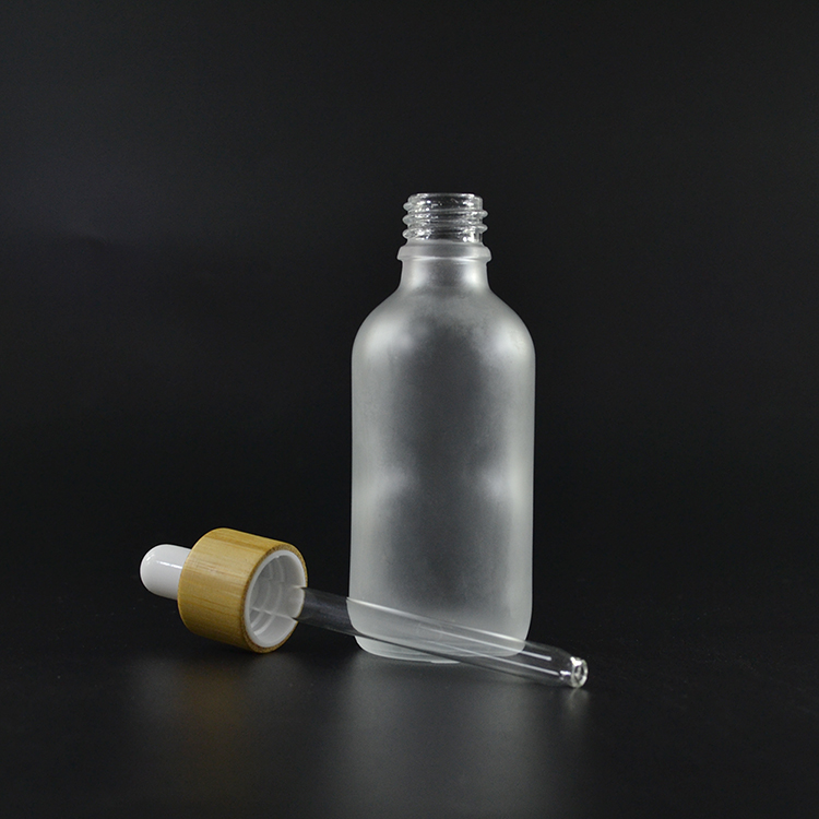 round flat frosted 5ml 10ml 15ml 20ml 30ml 1oz 50ml 100ml glass bottles with dropper
