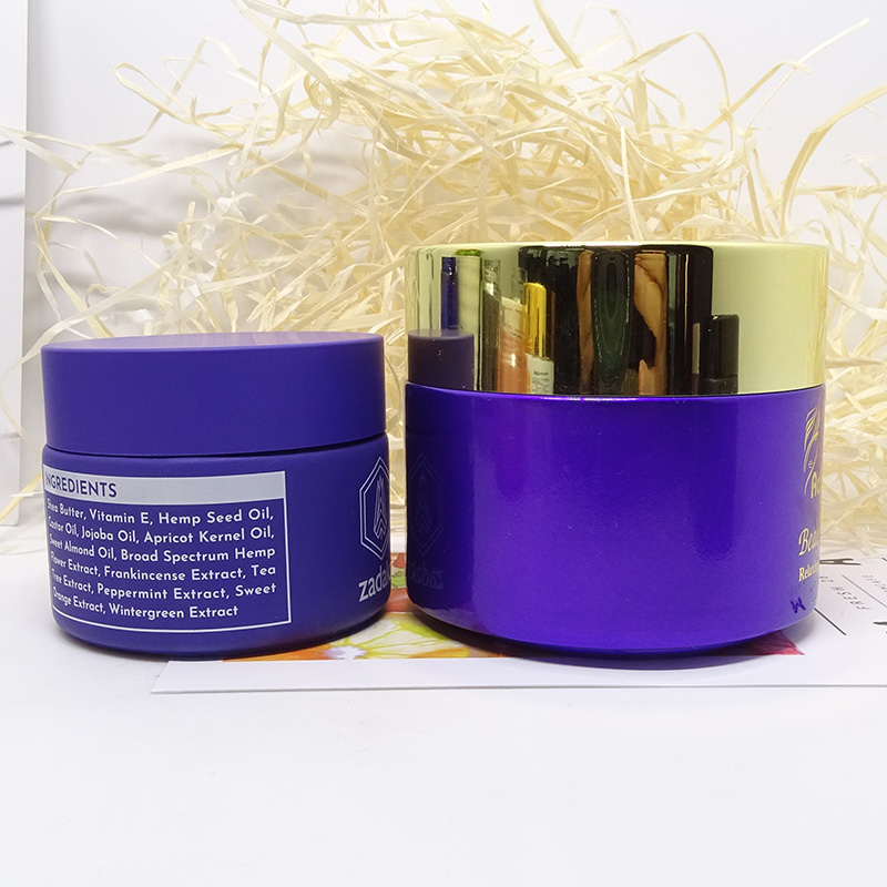 round packaging container face cream 60g 2oz empty cosmetic jars