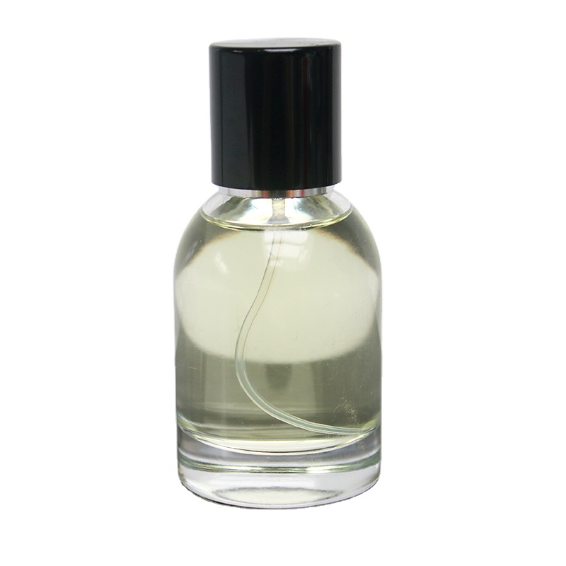 round shape glass perfume bottles with Magnetic Perfume Cap