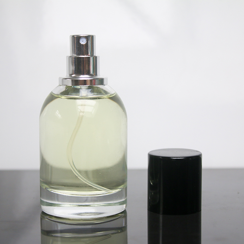 round shape glass perfume bottles with Magnetic Perfume Cap