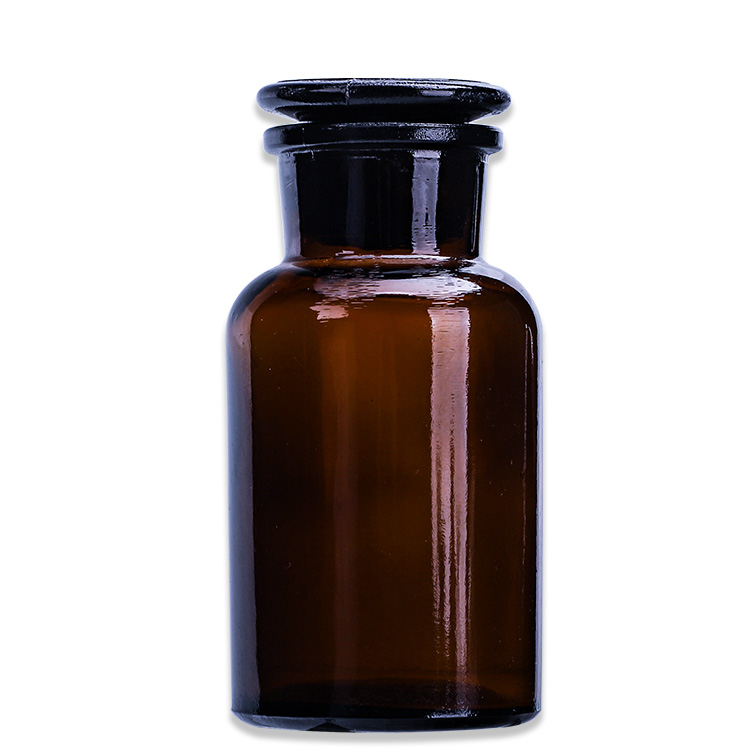 sale well high borosilicate lead-free glass wide mouth narrow mouth reagent bottle storage bottle