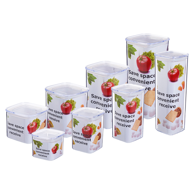 seal protection Clear plastic juice cookie Candy Fruit preserving jar container for cereal 1000ml