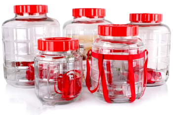 sealed wide mouth glass carboy 30L fermenter homebrew beer & pickle&wine making glass storage bottle/jar glass mason jar