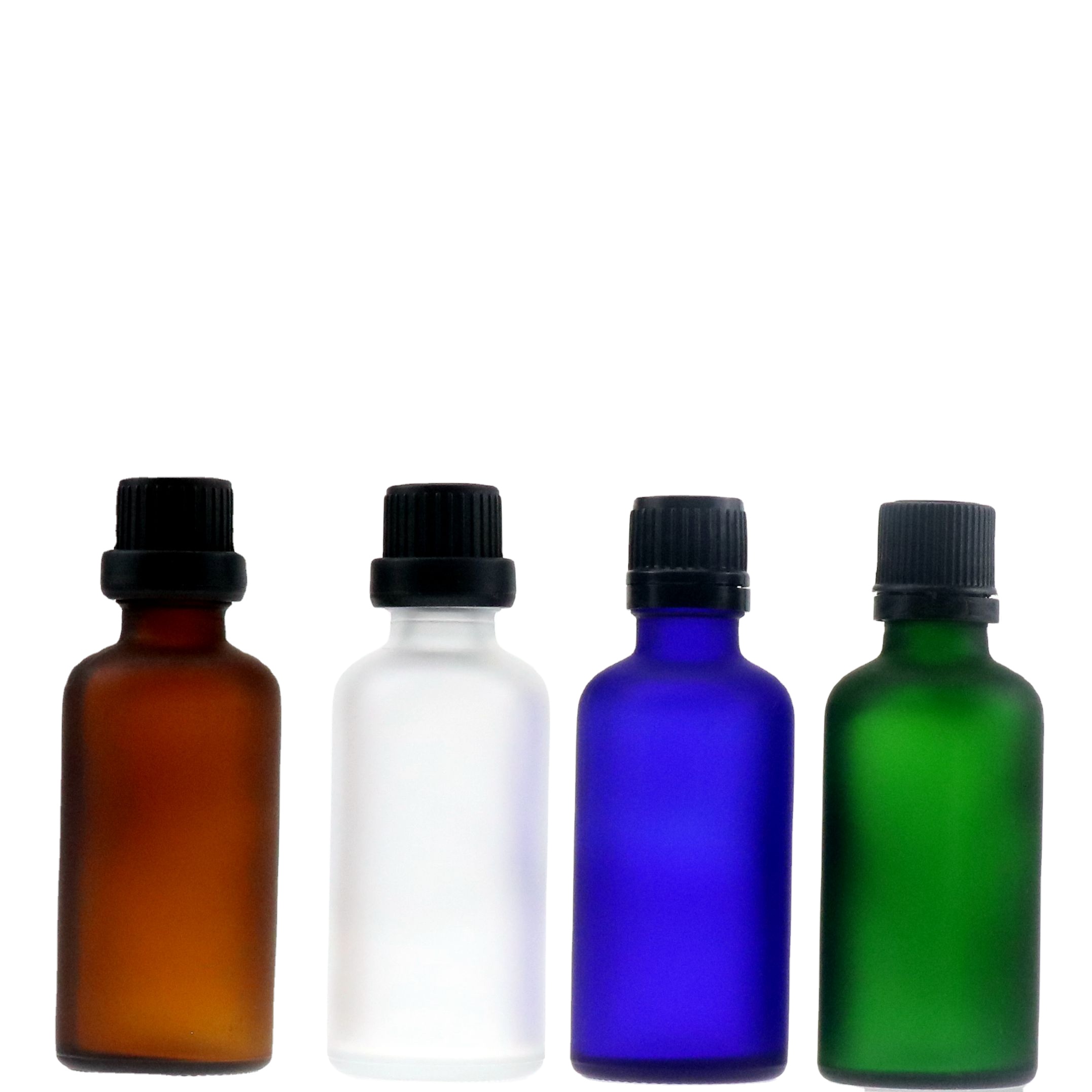 serum cosmetic 10ml 15ml 20ml 30ml round black matte glass dropper bottle essential oil bottles x