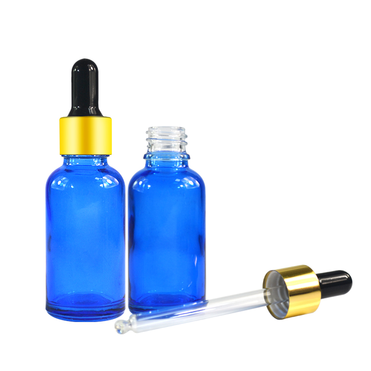 serum essential oil 5ml 10ml 15ml 30ml 50ml Gradient customize Color clear purple pink red black red glass dropper bottle
