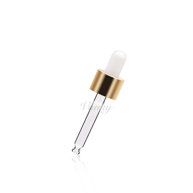 serum essential oil eliquid 15ml 30ml 50ml white round glass dropper bottles with child proof cap tube packaging