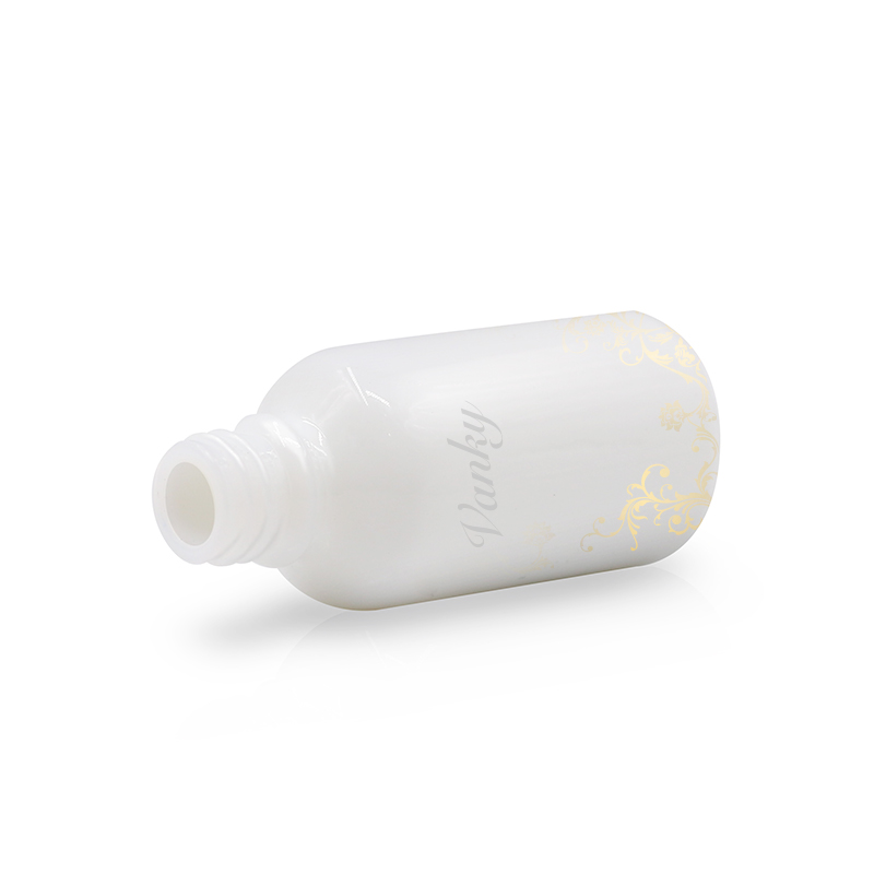 serum essential oil eliquid 15ml 30ml 50ml white round glass dropper bottles with child proof cap tube packaging