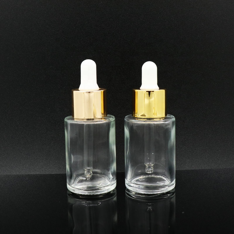 serum frozen essential oil Bottles e liquid Frosted Glass Dropper Bottle