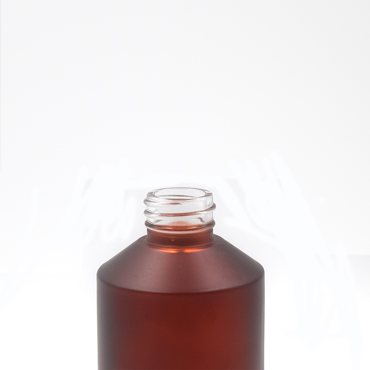 shanghai best 60ml 125lml 200ml 250ml costom new product matte black cosmetic round tonerlass lotion pumping bottle
