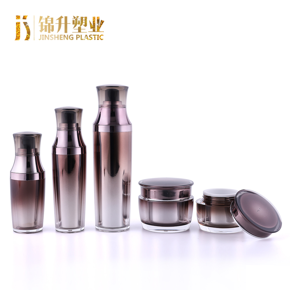 shaoxing jinsheng professional factory 30g 50g acrylic plastic cosmetic cream jar