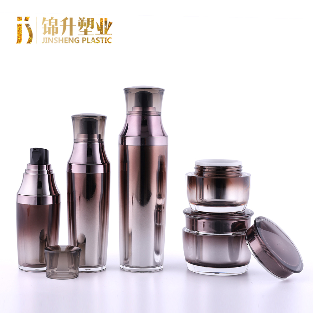shaoxing jinsheng professional factory 30g 50g acrylic plastic cosmetic cream jar