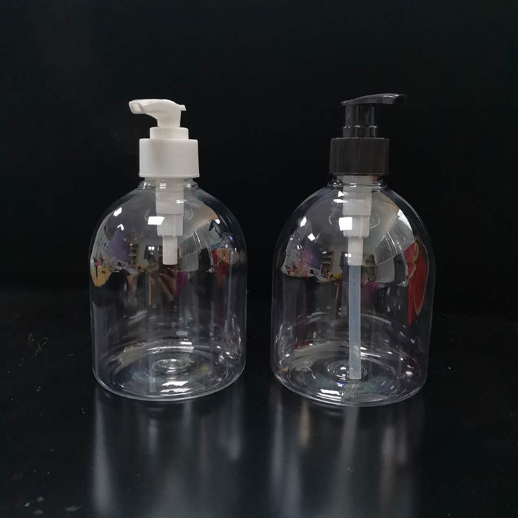 shower gel shampoo 500 ml pet bottles plastic bottle for liquid soap dishwashing with pump dispenser