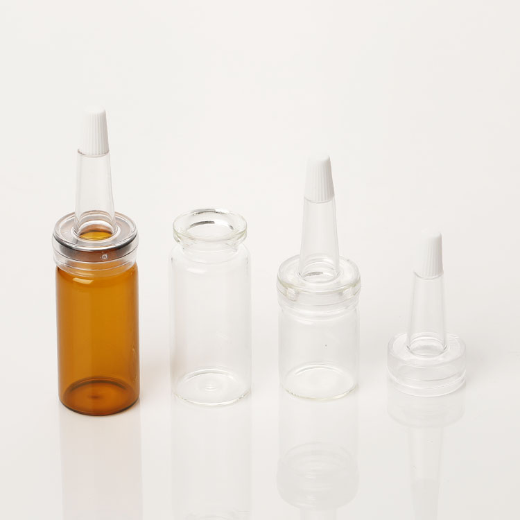 silicon dropper glass vials glass serum vials 5ml 10ml amber vials