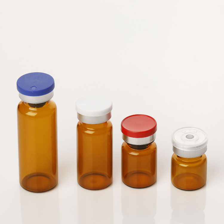 silicon dropper glass vials glass serum vials 5ml 10ml amber vials