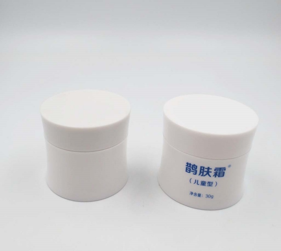 single wall PP cream jar with screw cap,30ml cosmetic containers cream jar