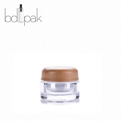 skin care PE 30 ml glass cream jar