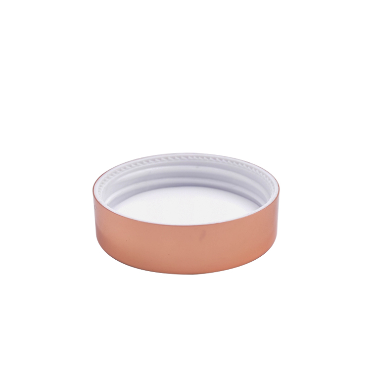 skin care cosmetic packaging 30g 50g frosted flat shoulder glass cream jar with lid