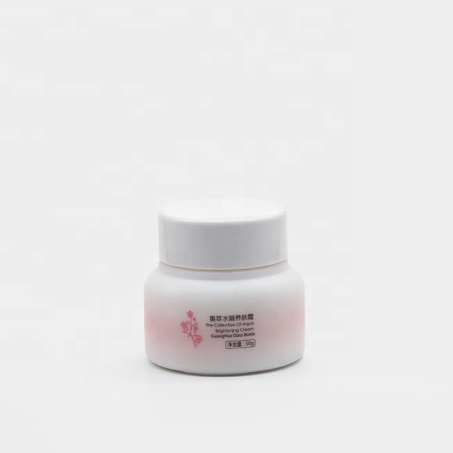 skin care cream lotion water of savanna series cosmetic packaging glass bottle