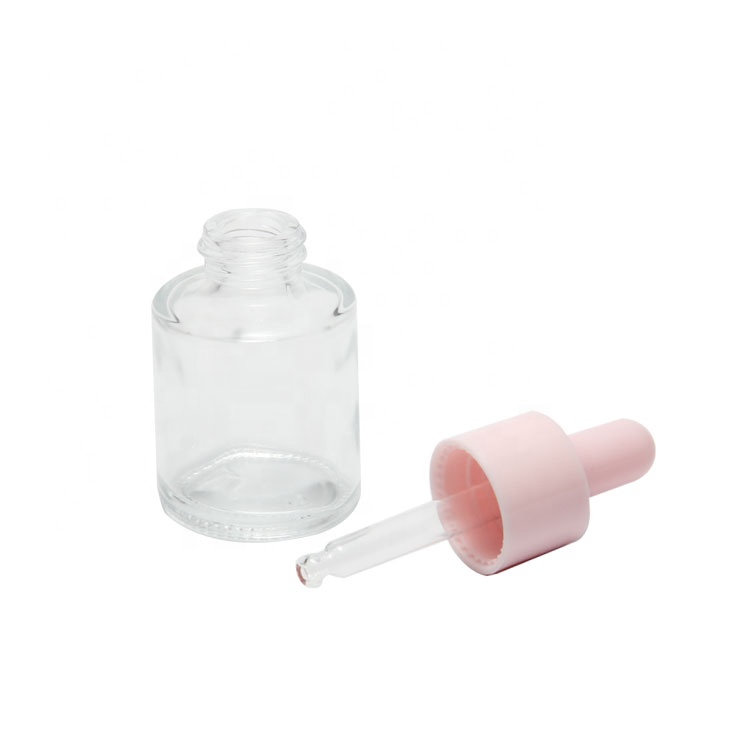 skin care dropper bottle 20 ml luxury glass bottle serum cosmetic packaging