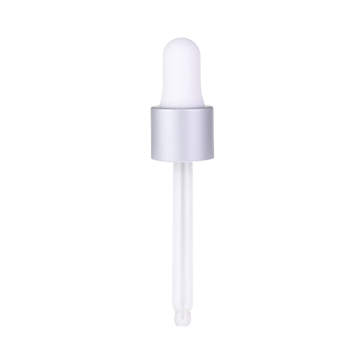 skin care packaging 15ml 10ml 8ml 5ml matte white glass serum bottle with dropper cap