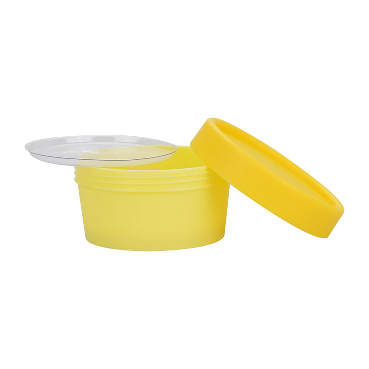 skin care packaging 50ml 100ml 200ml cute plastic body butter jar
