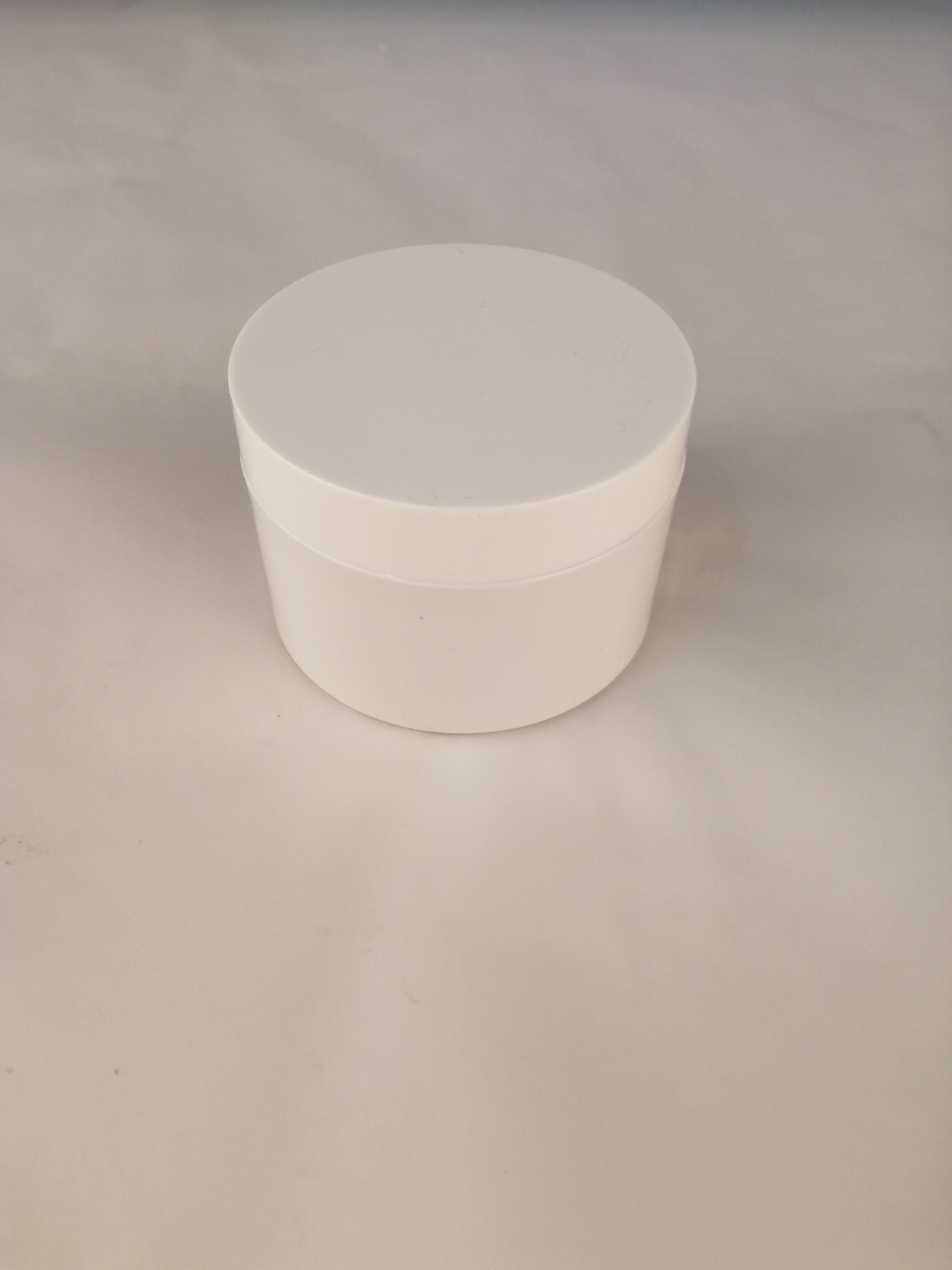 skin care usage empty white 100 ml thick wall cream jar for cosmetic cream packaging