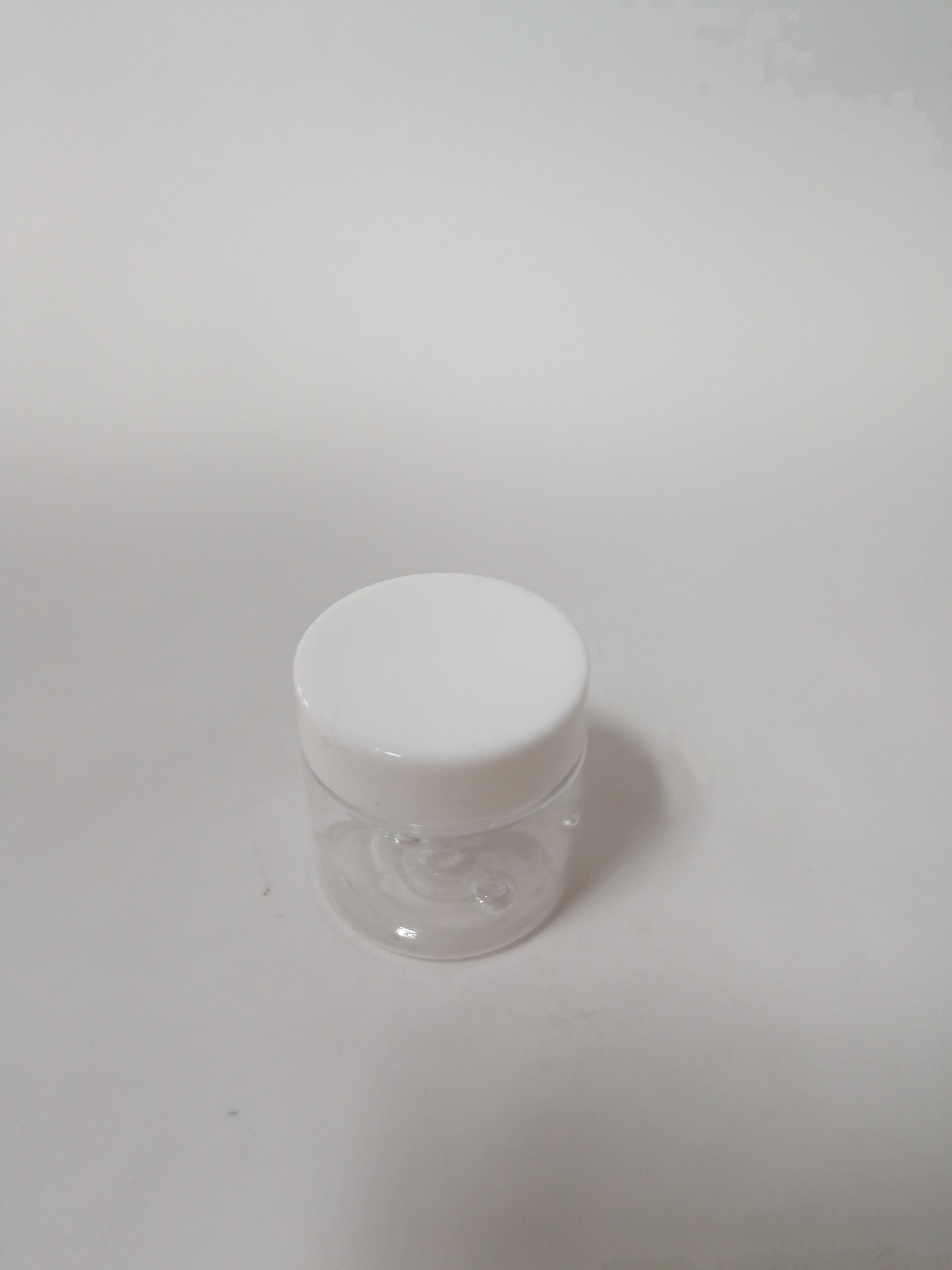 skin care usage empty white 100 ml thick wall cream jar for cosmetic cream packaging