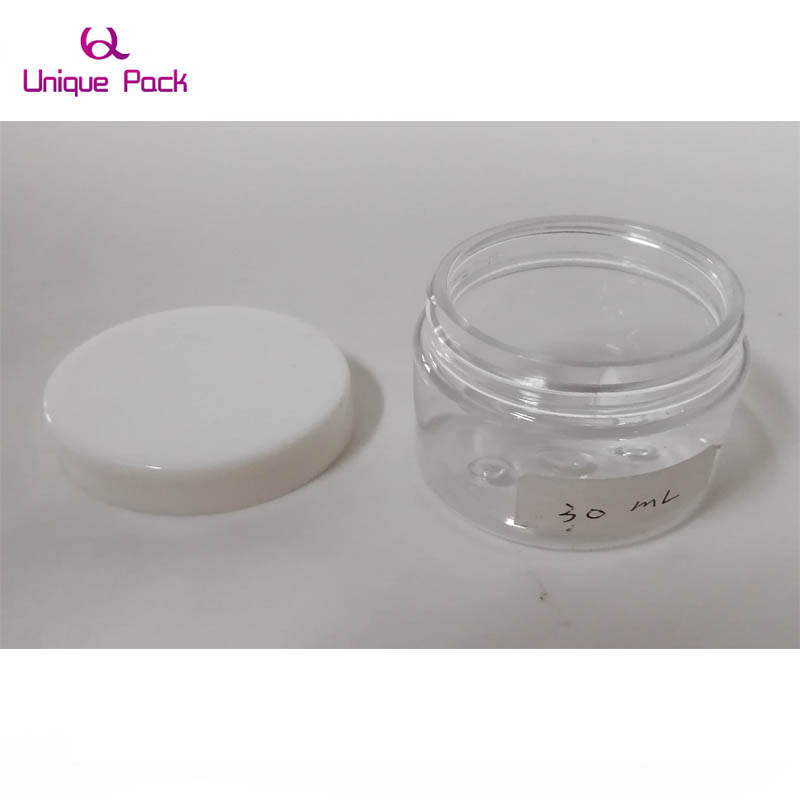 skin care usage empty white 100 ml thick wall cream jar for cosmetic cream packaging