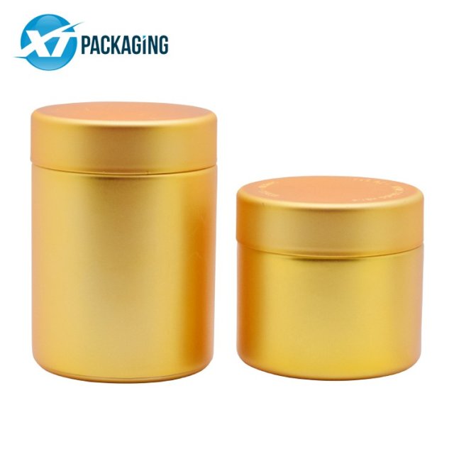 skin cream cosmetic matt glass jar gold cap 15ml 30ml shiny silver with screw cap packaging