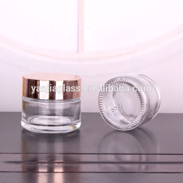 skincare packaging 4oz 120ml empty cream cosmetics jar with plastic screw lids
