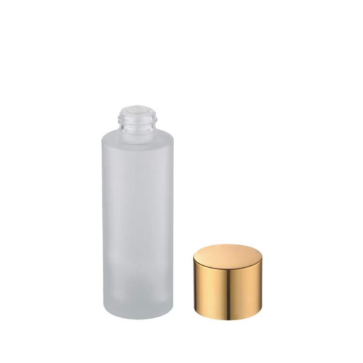 skincare packaging 80ml 100ml 120ml 150ml glass cosmetic bottle for toner, lotion