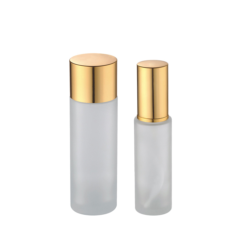 skincare packaging 80ml 100ml 120ml 150ml glass cosmetic bottle for toner, lotion