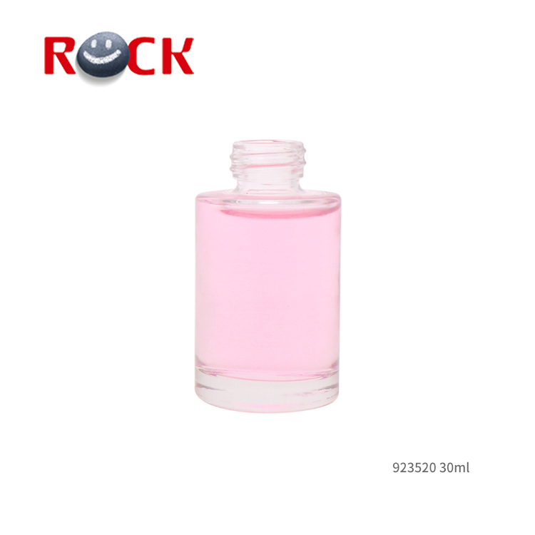skincare use cosmetic glass dropper bottle flat shoulder 15ml 30ml 60ml