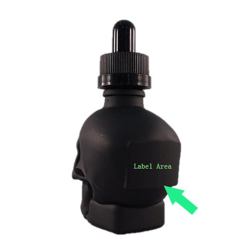 skull oil bottles black frosted e liquid skull glass bottles 1oz black skull glass bottles 30ml 60ml 120ml