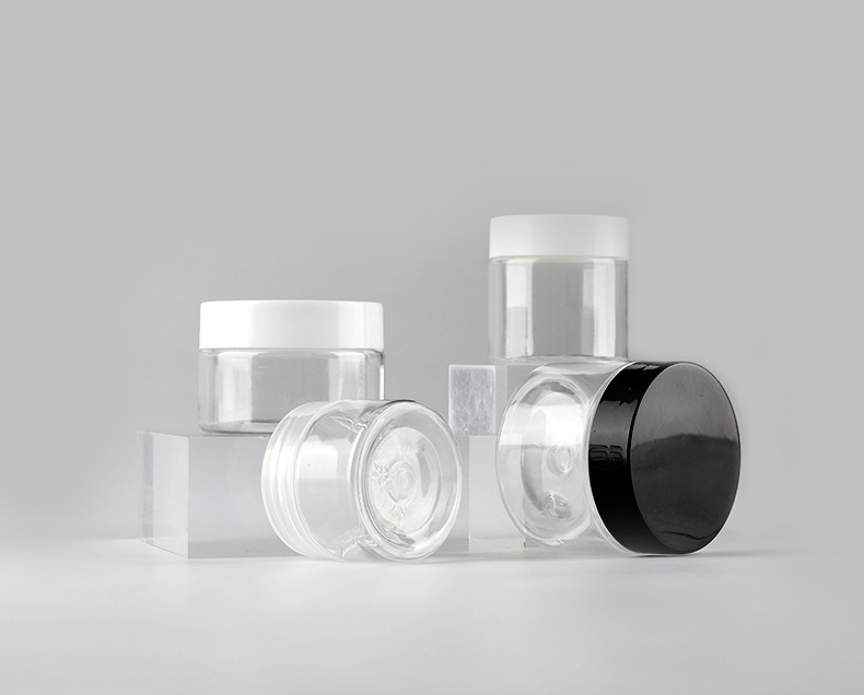 small 20g pet cosmetics cream empty plastic jar wholesale